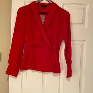 JCrew red shirt